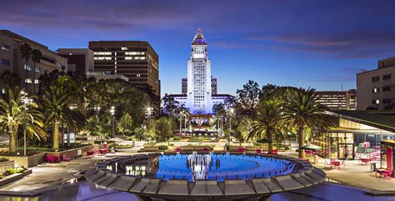downtown los angeles near ucla luskin conference center and hotel